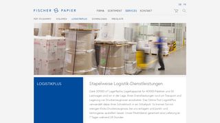 
                            6. LogistikPlus - Fischer Papier AG