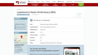 
                            10. Logistikzentrum Baden-Württemberg - Deutscher Auftragsdienst