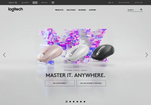 
                            10. Logitech | Mice, keyboards, remotes, speakers, and more - United States