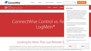 
                            9. LogMeIn Rescue Alternative | LogMeIn Rescue vs. ConnectWise ...