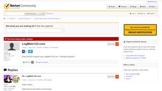 
                            9. LogMeIn123.com | Norton Community