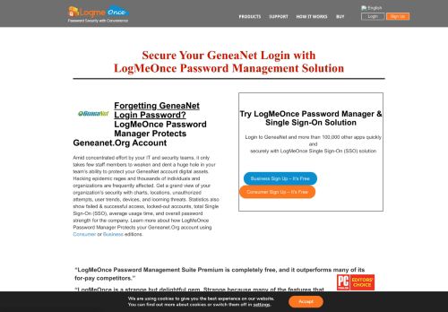 
                            13. LogMeOnce Password Manager Protects Geneanet.Org ...