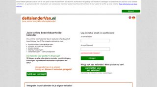 
                            13. logo dekalendervan.nl