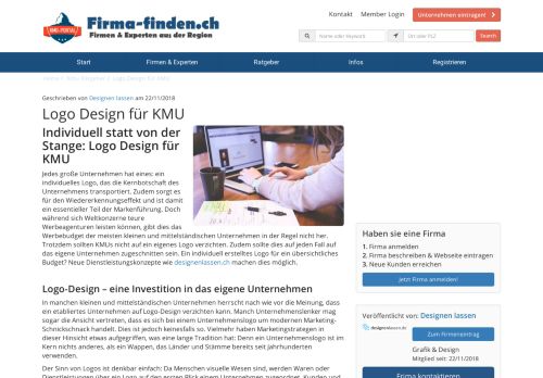 
                            7. Logo Design für KMUs. Ratgeber von Designen lassen - Firma-finden