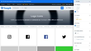 
                            10. Logo icons, +2,000 free files in .PNG, .EPS, .SVG format - Freepik