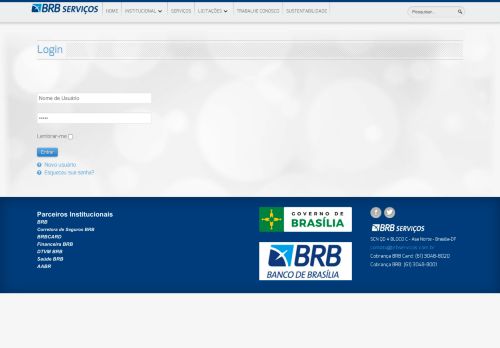 
                            7. Logon - brb serviços