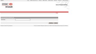 
                            7. Logon - HSBC Amanah