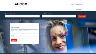 
                            2. Logon - Jobs at Alstom Transportation