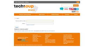 
                            8. Logon - TechSoup Brasil