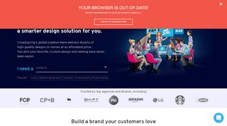
                            11. Logos, Website, Graphic Design, Product Design, Naming & More ...