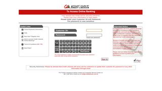 
                            5. Logout - Internet Banking: Sign In