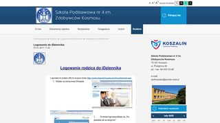 
                            4. Logowanie do iDziennika - Portal Edukacyjny Koszalin