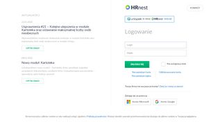 
                            8. Logowanie - HRnest - Urlopek.pl