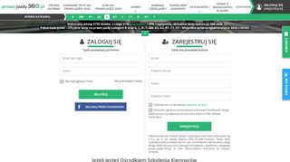 
                            1. Logowanie Rejestracja - Prawo-Jazdy-360.pl