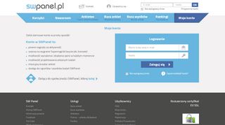 
                            6. Logowanie - SWPanel.pl - Społeczność badaczy. Twórz i wypełniaj ...