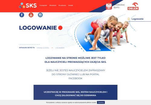 
                            9. Logowanie - Szkolny Klub Sportowy