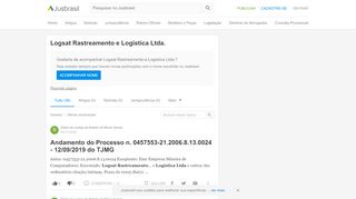 
                            4. Logsat Rastreamento e Logistica Ltda. - JusBrasil