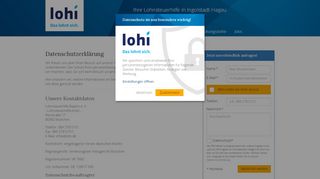 
                            12. Lohi Ingolstadt-Hagau | Datenschutz