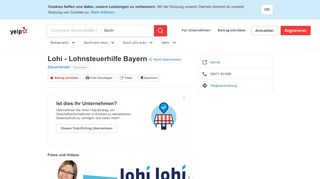 
                            12. Lohi - Lohnsteuerhilfe Bayern - Cham, Bayern - Yelp