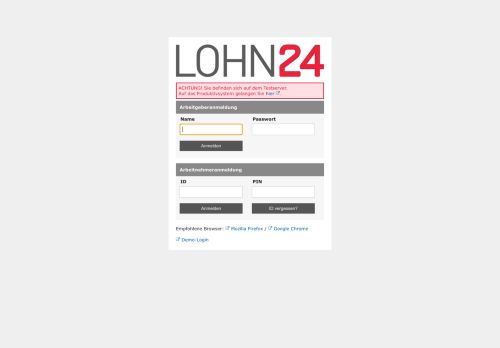 
                            6. Lohn24 - Lohn- und Gehaltsabrechnung online