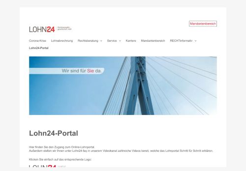 
                            8. Lohn24-Portal – Lohn24 Rechtsanwaltsgesellschaft mbH