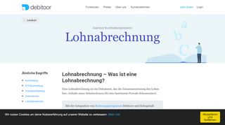 
                            7. Lohnabrechnung – Was ist eine Lohnabrechnung? | Debitoor ...