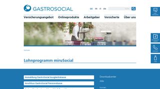 
                            2. Lohnprogramm miruSocial | Gastrosocial