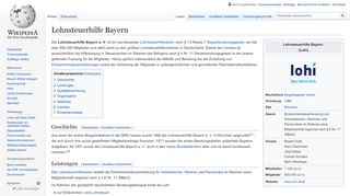 
                            12. Lohnsteuerhilfe Bayern – Wikipedia