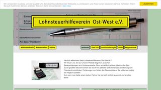 
                            12. Lohnsteuerhilfeverein Ost-West - Home-Startseite