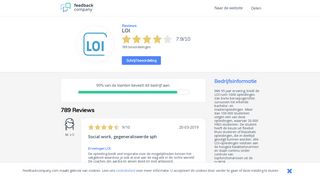 
                            11. LOI | Reviews en ervaringen LOI - feedbackcompany.com