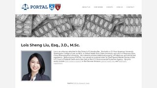 
                            9. Lois Sheng Liu - PORTAL: Program on Regulation, Therapeutics, and ...