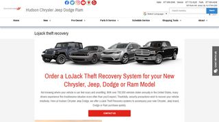 
                            13. Lojack theft recovery | Hudson Chrysler Jeep Dodge RAM