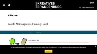 
                            5. Lokale Aktionsgruppe Fläming-Havel - Kreatives Brandenburg