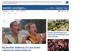 
                            3. Lokale Nachrichten aus Soest - Soester Anzeiger