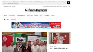 
                            10. Lokalsport | Gießener Allgemeine Zeitung