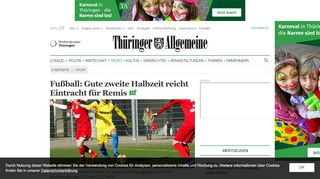 
                            5. Lokalsport-Nachrichten aus Thüringen | Thüringer Allgemeine