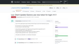 
                            4. LoL Client Update Garena use new token for login · Issue #451 ...