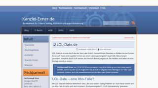 
                            9. LOL-Date.de -Kanzlei-Exner.de