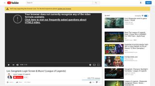 
                            4. LoL Gangplank Login Screen & Music! (League of Legends) - YouTube