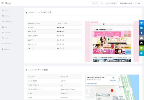 
                            10. loliloop.comのサイト分析 | slinqs!