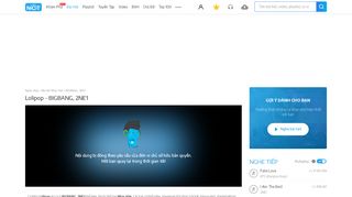 
                            6. Lolipop - BIGBANG, 2NE1 - NhacCuaTui