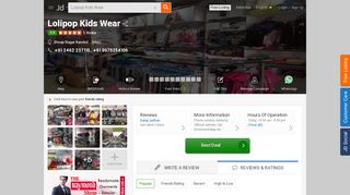 
                            11. Lolipop Kids Wear, Shivaji Nagar - Lolipop Kidz Wear - Children ...