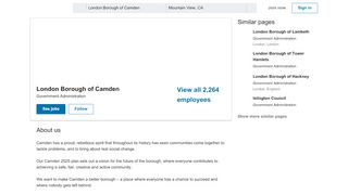 
                            5. London Borough of Camden | LinkedIn
