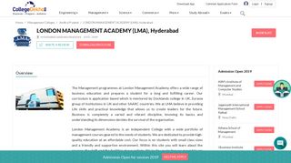 
                            11. LONDON MANAGEMENT ACADEMY (LMA), Hyderabad - 2019 ...