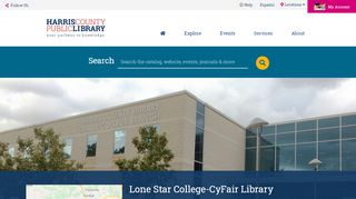
                            4. Lone Star College-CyFair Library | Harris County Public Library