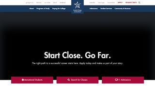 
                            3. Lone Star College – Start Close. Go Far.