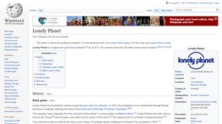 
                            8. Lonely Planet - Wikipedia