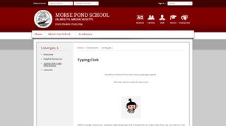 
                            2. Lonergan, L / Typing Club Login information - Falmouth Public Schools