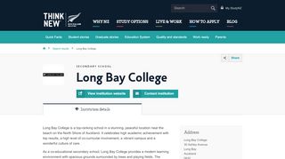 
                            9. Long Bay College | Study in New Zealand, New Zealand