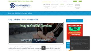 
                            12. Long Code SMS Service Provider in India, Two Way SMS
